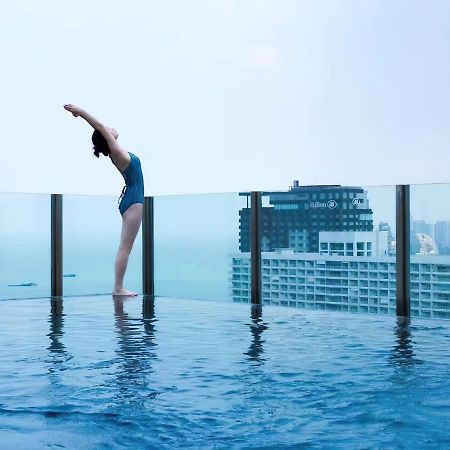 Ferienwohnung Great Location With Infinity Pool - Central Pattaya Exterior foto