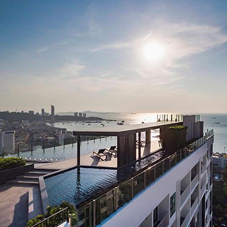 Ferienwohnung Great Location With Infinity Pool - Central Pattaya Exterior foto