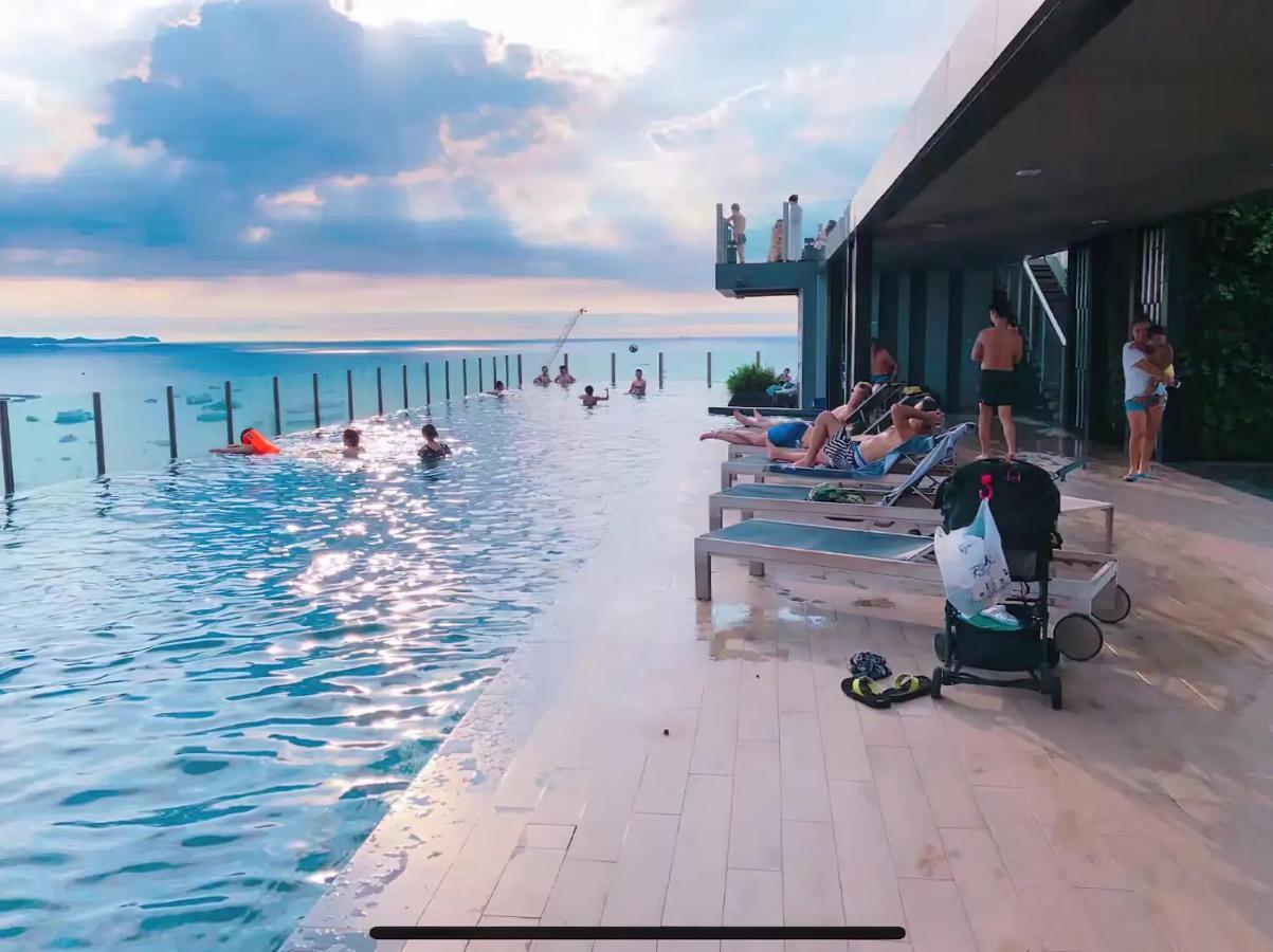 Ferienwohnung Great Location With Infinity Pool - Central Pattaya Exterior foto