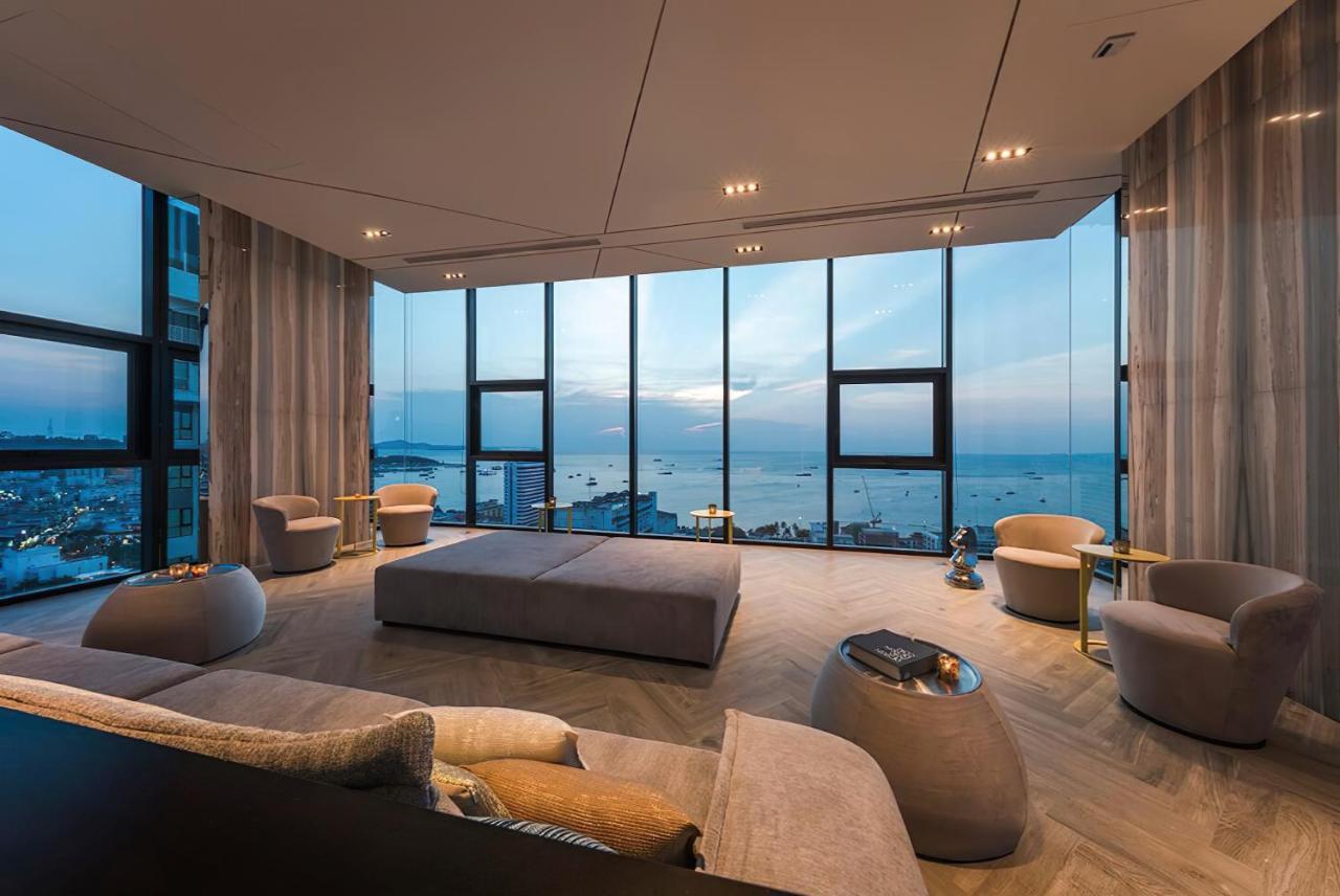 Ferienwohnung Great Location With Infinity Pool - Central Pattaya Exterior foto