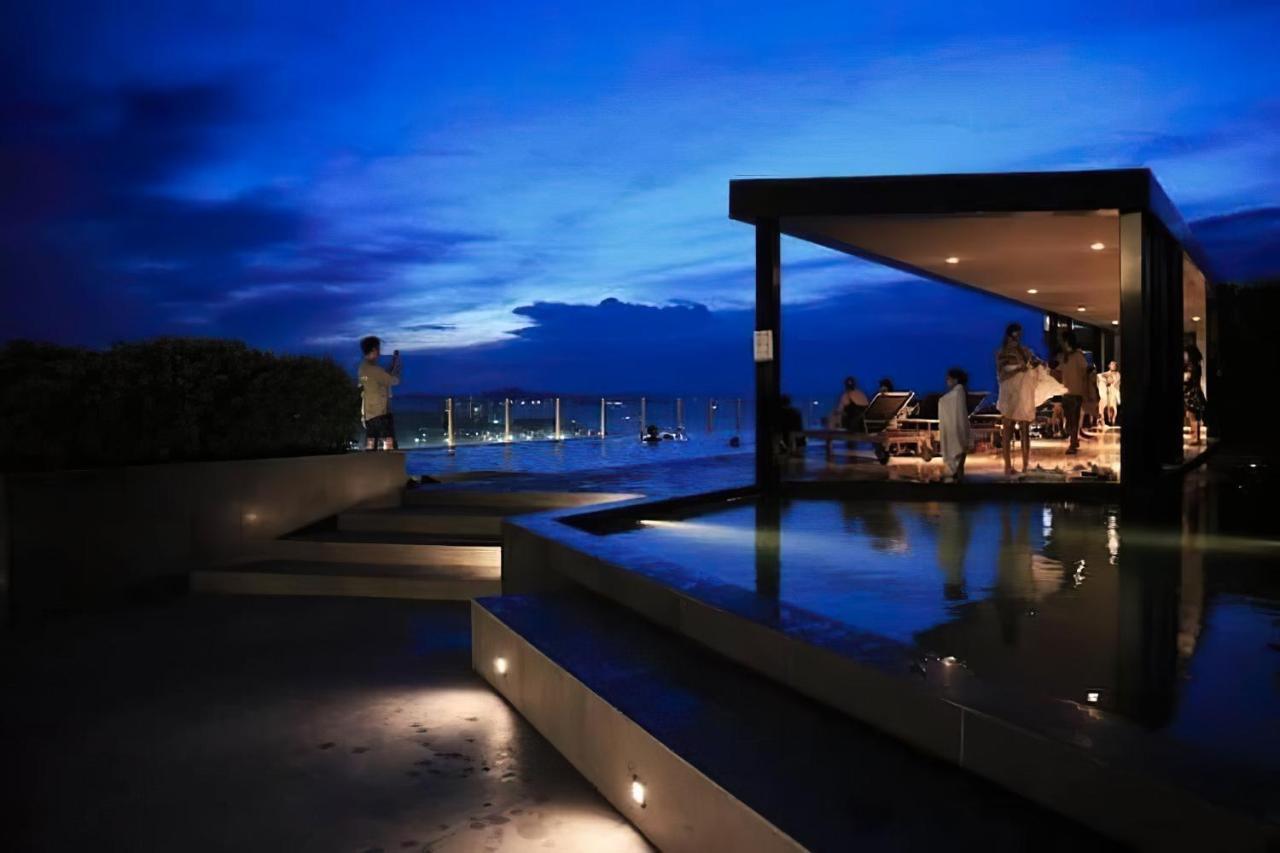 Ferienwohnung Great Location With Infinity Pool - Central Pattaya Exterior foto
