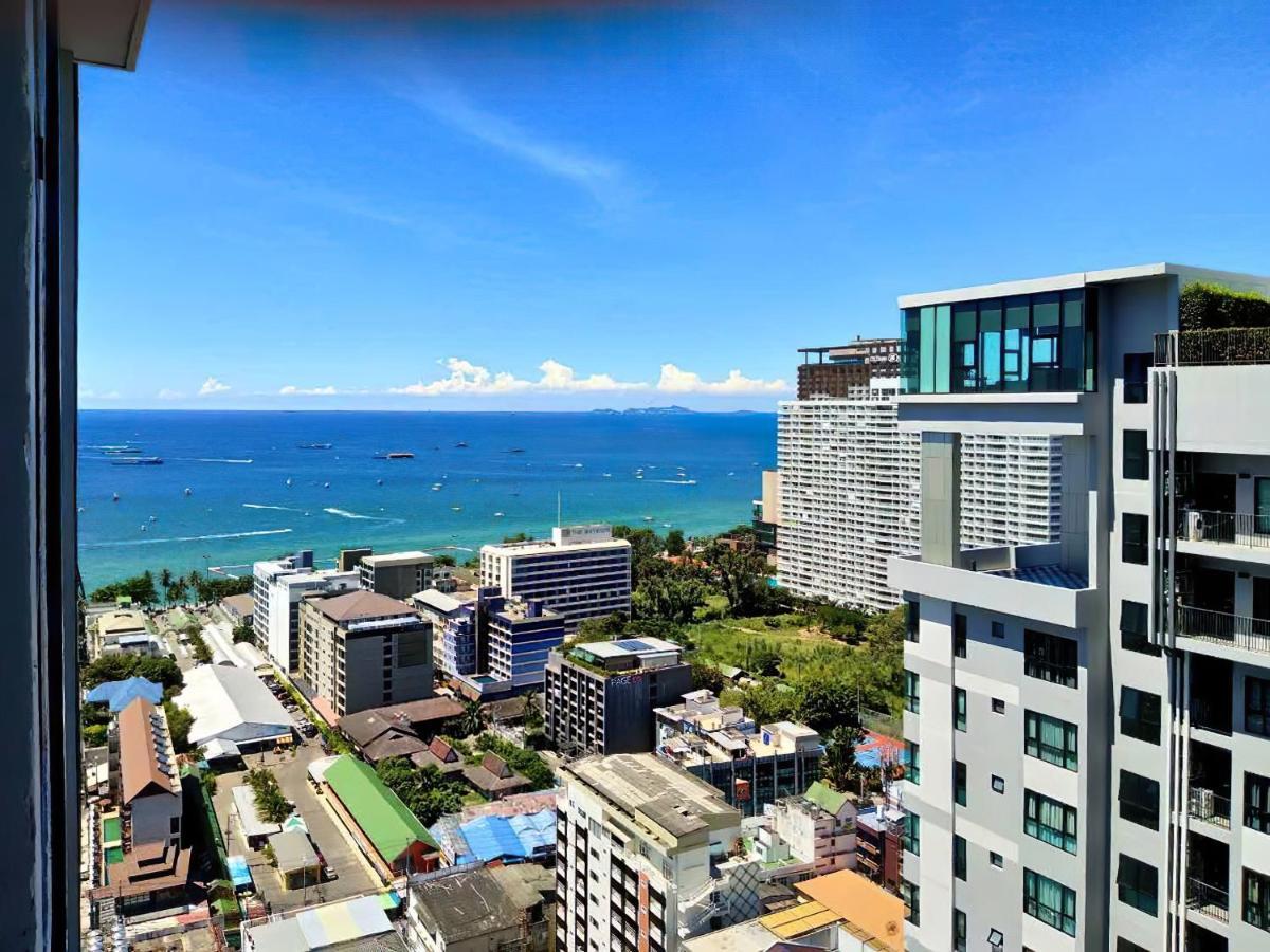 Ferienwohnung Great Location With Infinity Pool - Central Pattaya Exterior foto