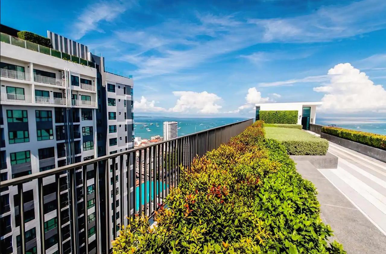 Ferienwohnung Great Location With Infinity Pool - Central Pattaya Exterior foto