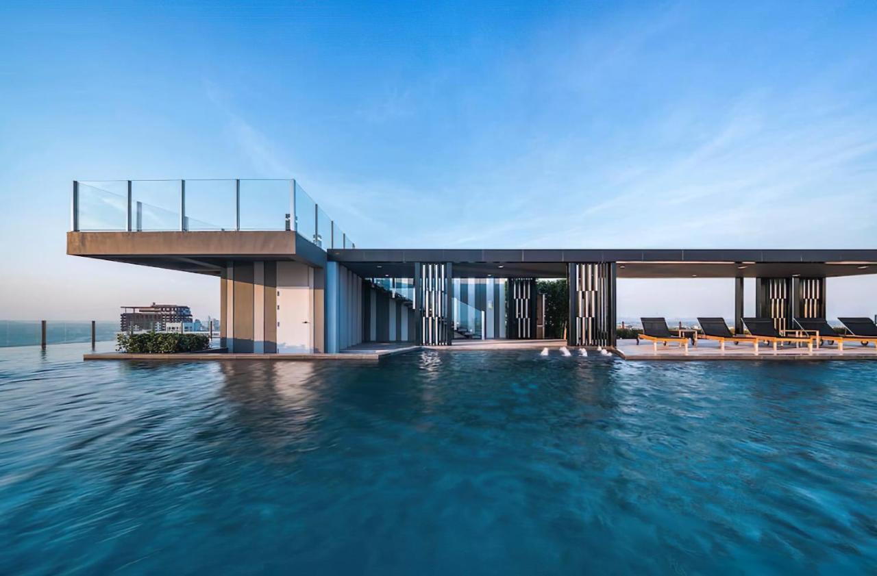 Ferienwohnung Great Location With Infinity Pool - Central Pattaya Exterior foto