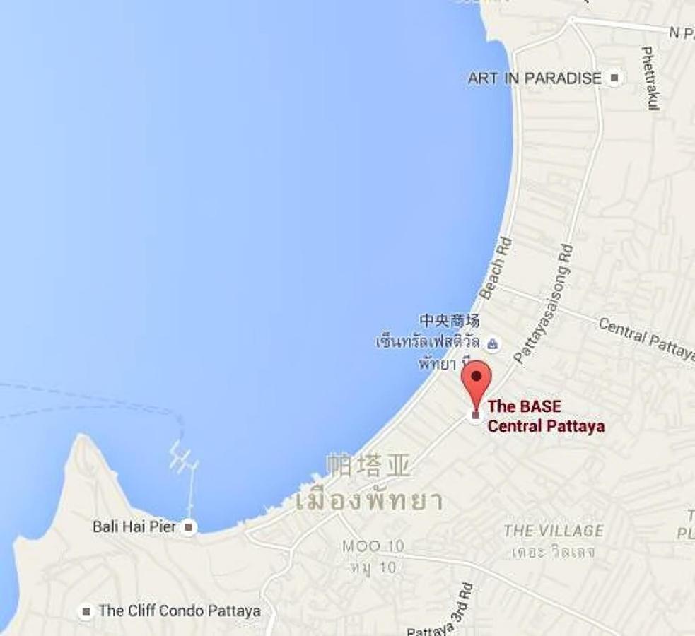 Ferienwohnung Great Location With Infinity Pool - Central Pattaya Exterior foto