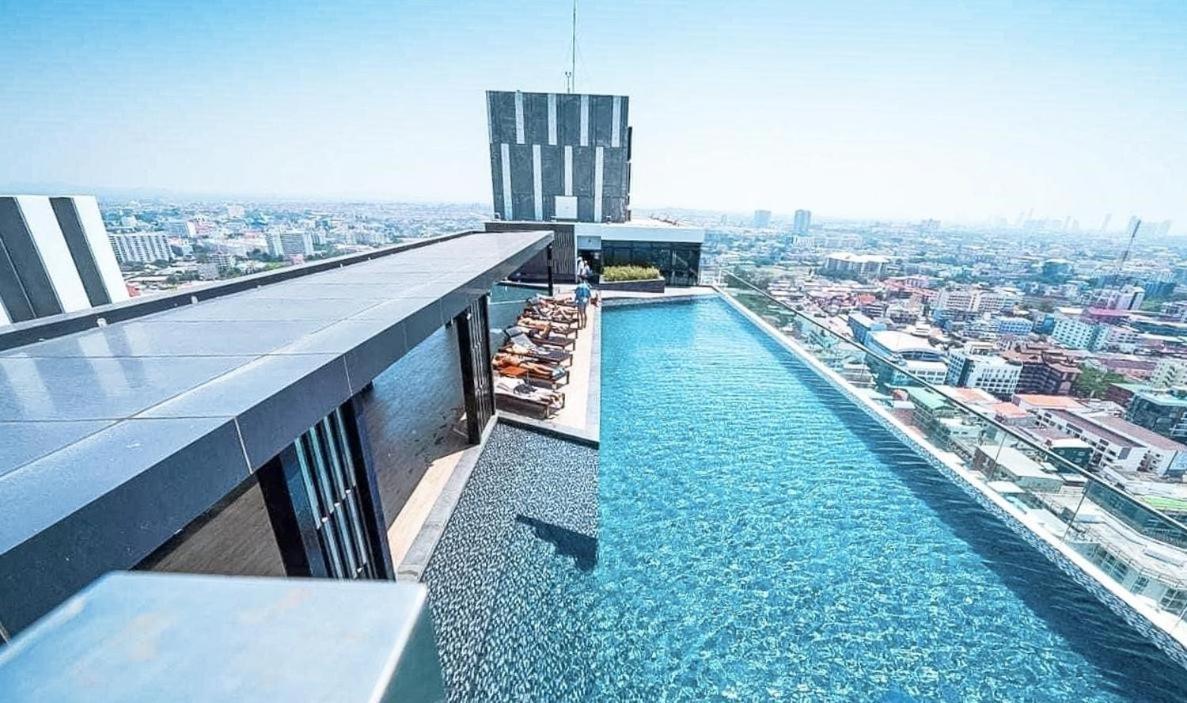 Ferienwohnung Great Location With Infinity Pool - Central Pattaya Exterior foto